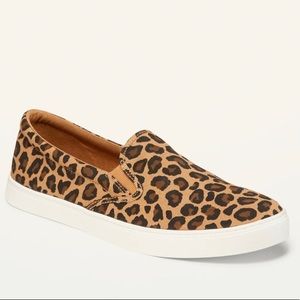 Old Navy Leopard Slip-ons